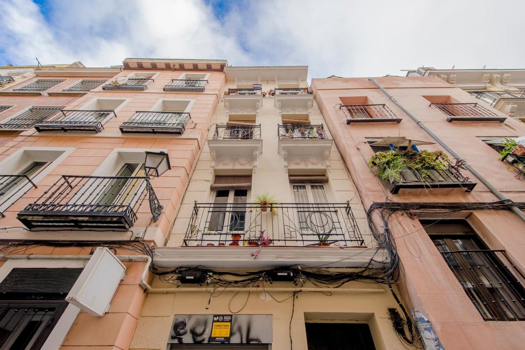 Nuevo Apt Para 7 Pax En Malasana - Gran Via E1 Apartment Madrid Ngoại thất bức ảnh