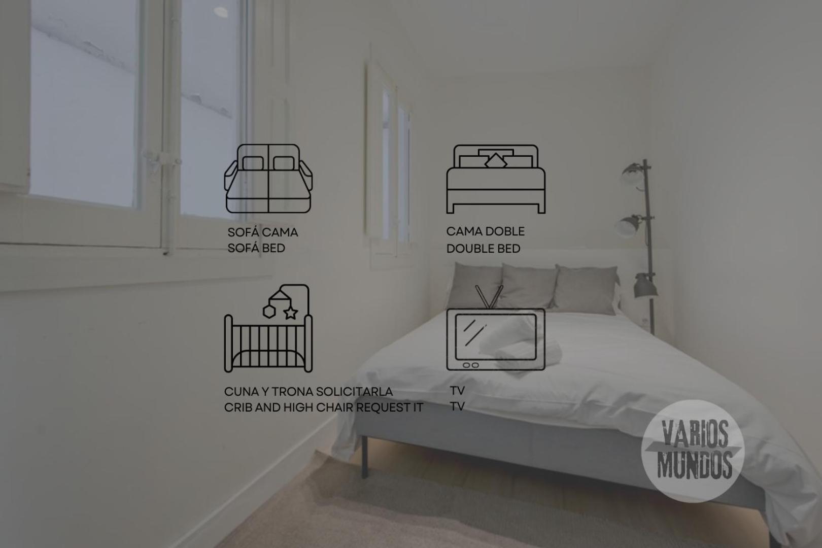 Nuevo Apt Para 7 Pax En Malasana - Gran Via E1 Apartment Madrid Ngoại thất bức ảnh