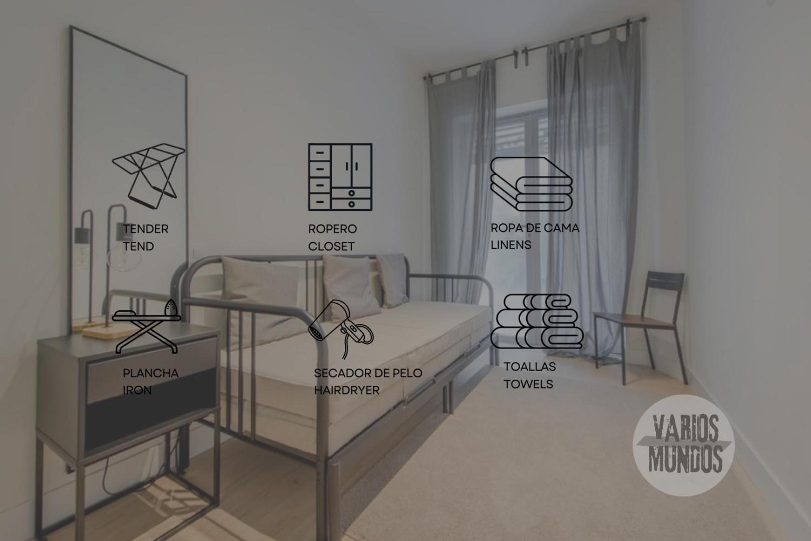 Nuevo Apt Para 7 Pax En Malasana - Gran Via E1 Apartment Madrid Ngoại thất bức ảnh